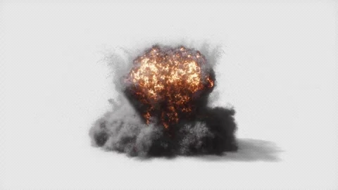 Planet Impact 01 Raised Element Stock Footage 267973734