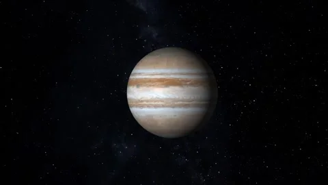 Planet Jupiter animation Stock Footage 299739168
