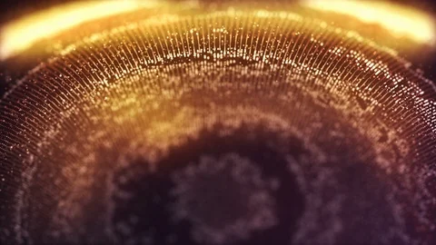 Planet Jupiter Digital Background Stock Footage 100021997