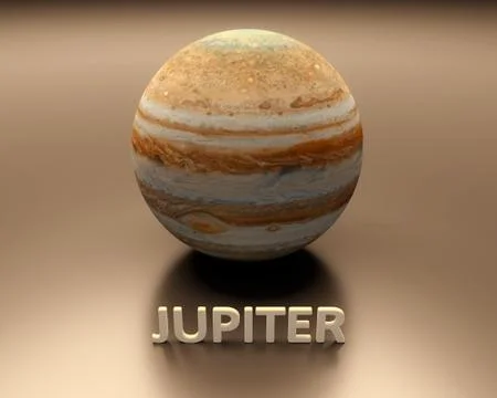 Planet jupiter Stock-Illustration