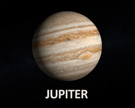 Planet jupiter Stock Illustration