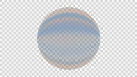 Planet Jupiter Isolated in Outer Space Illustration Illustrazione stock