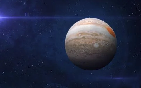 Planet Jupiter. Stock Photos