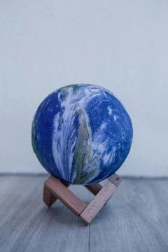 Planet lamp Foto stock