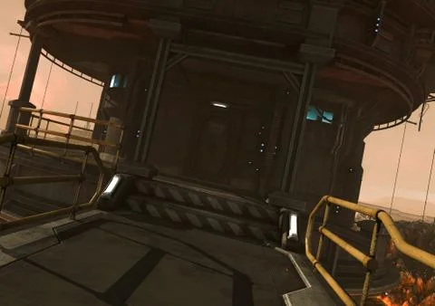 Planet Lava Stock Illustration