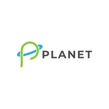 Planet logo Stock Illustration