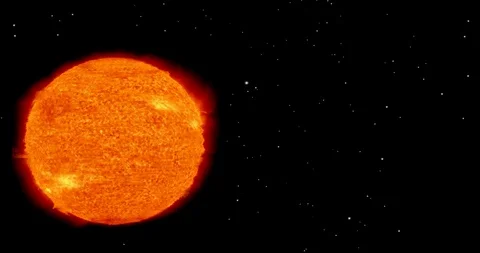 Planet Mars With Fire And Lava Stock Footage 108917737
