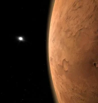 Planet Mars Stock Illustration