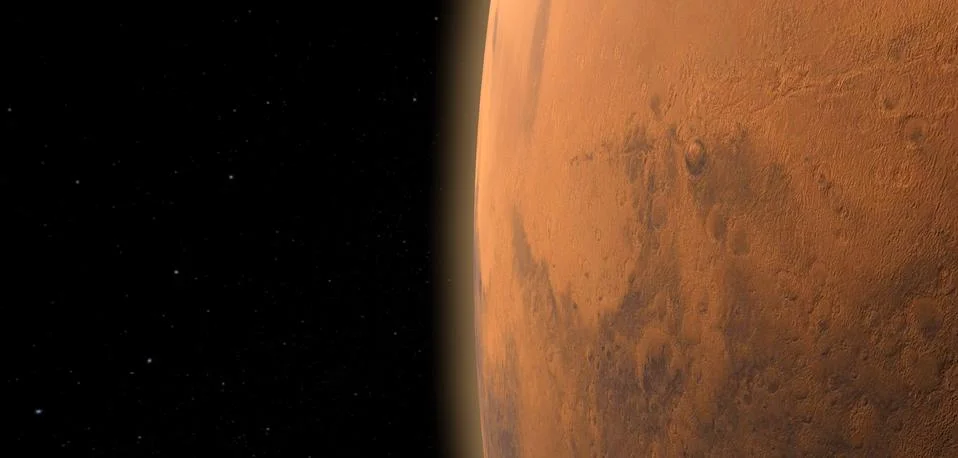 Planet Mars Stock Illustration