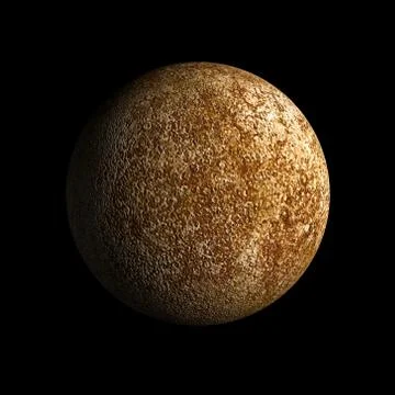 Planet mercury Stock Illustration