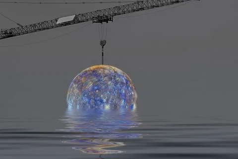 Planet Mercury Stock Photos