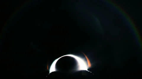 Planet Moon Orb in Darkness Stock Footage 24291667