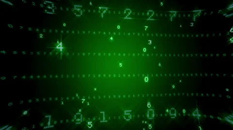 Planet from nombers 動画素材 33031892