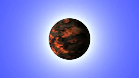 Planet Rotate Stock Footage 22783464