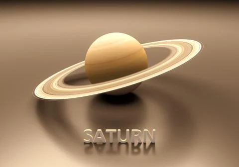 Planet saturn Stock Illustration