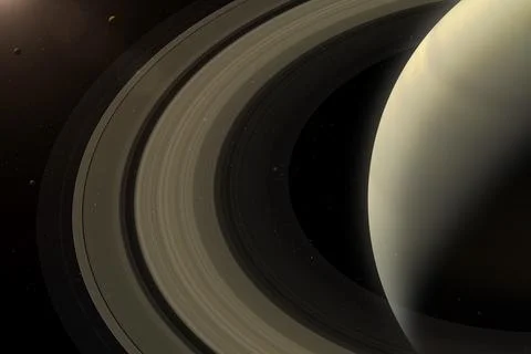 Planet Saturn. Stock Photos