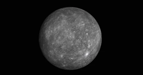 Planet Scape Mercury Stock Footage 194403162