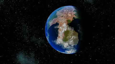 Planet similar to Earth Stock Footage 10976997