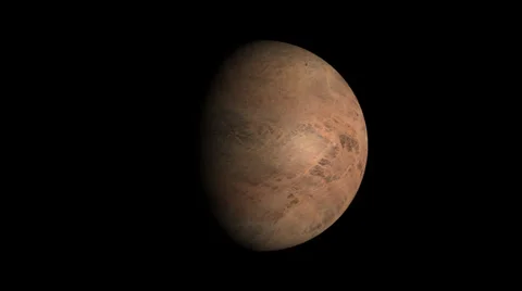 Planet in Space Stock Footage 31376817
