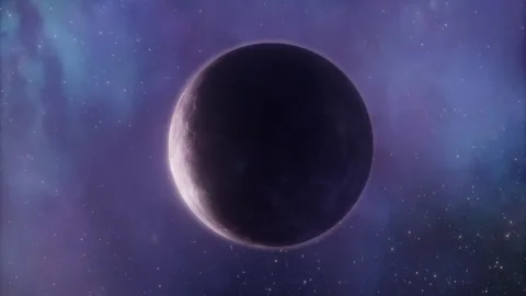 Planet in space Stock Footage 242750500