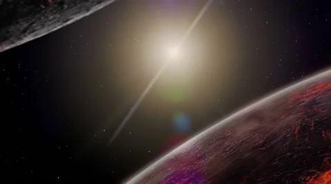 Planet  strike Video stock 53835503