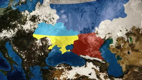 Planet-Ukr-Rus Stock Footage 219808969