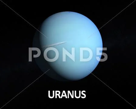 Planet uranus イラスト素材