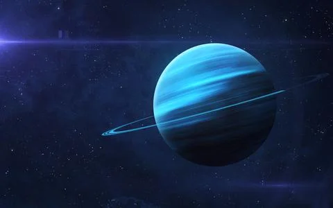 Planet Uranus. Stock Photos