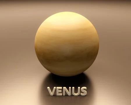 Planet venus Stock Illustration