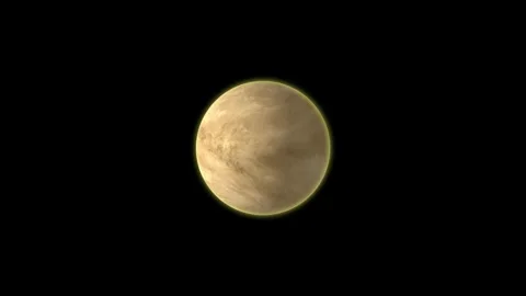 Planet Venus, Venus Planet Overview. a 340 Stock Footage 251949982