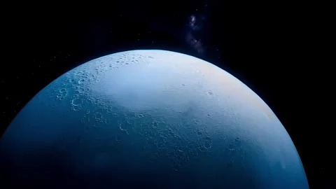 Planet view in space Stock Footage 293016513