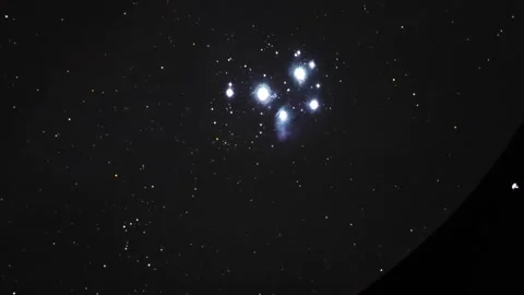 Planetarium Interior and Astronomical Observatory Telescope Stock Footage 338346530