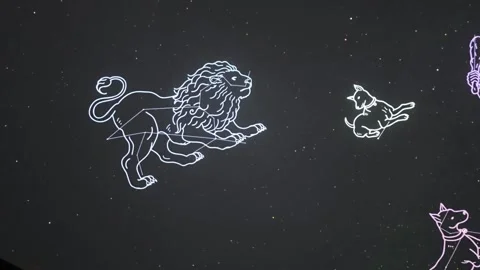 Planetarium Interior and Astronomical Observatory Telescope Stock Footage 338346571