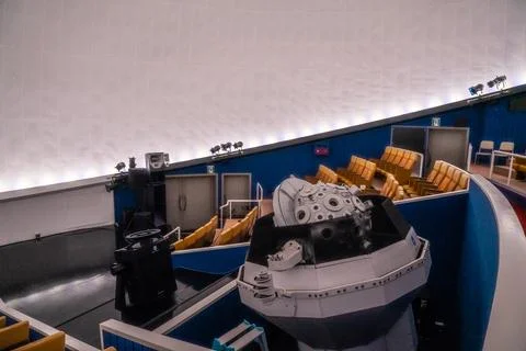 Planetarium projector Foto stock