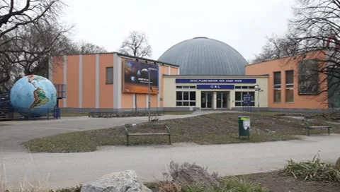 Planetarium in Vienna / Austria Vídeos de archivo 8683281