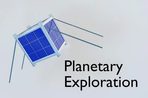 Planetary Exploration concept Stock Illustration