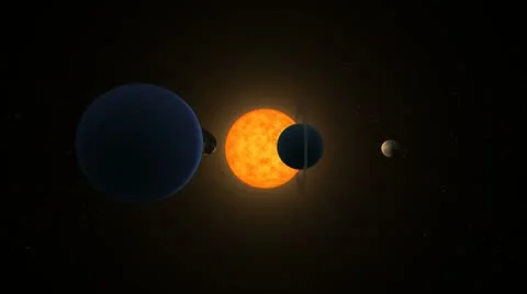 Planetary Journey Stock Footage