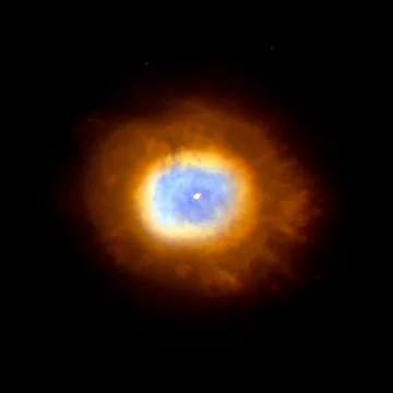 Planetary nebula, x-ray composite Stock Photos