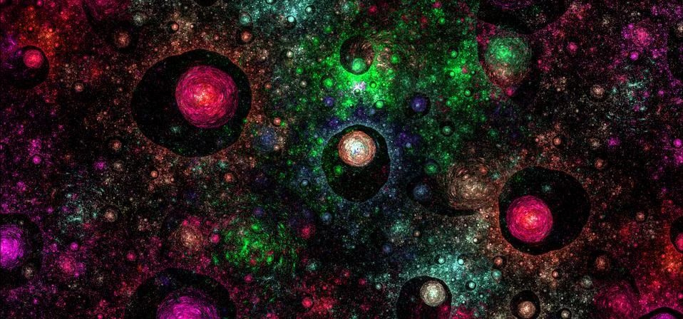 Planetary nursery Stockillustratie