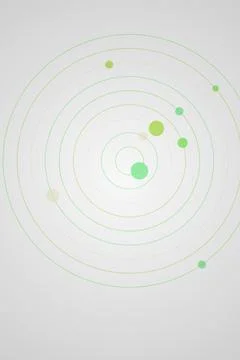 Planetary Orbit Illustration Stock Photos