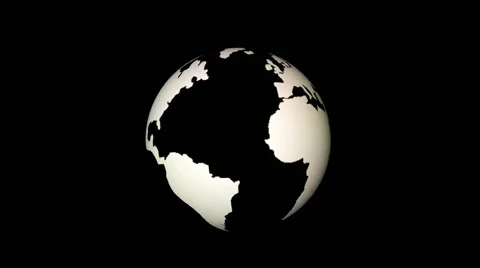 Planetary rotation loop Stockbeeldmateriaal 49072133