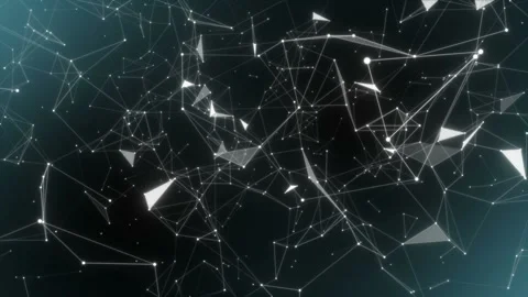 Planetary rotation.Neuron network, neuronet synapse 3D animation, inside the Stock Footage 102523536