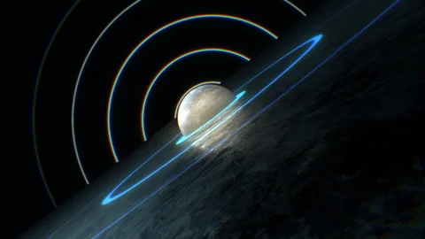 Planetary Signal Stock Footage 265856117