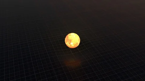 Planetary System Gravity Simulation v2 動画素材 95327344