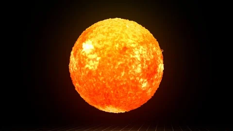 Planetary System Gravity Simulation v8 動画素材 95327559