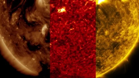 Planetary transit timelapse of Mercury passing between Earth and the Sun Stock Footage 262065321