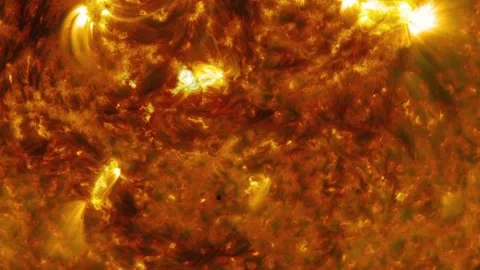 Planetary transit timelapse of Mercury passing between Earth and the Sun Stock Footage 262065323