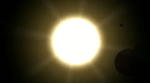 Planetary transits observation 스톡 동영상 15816792
