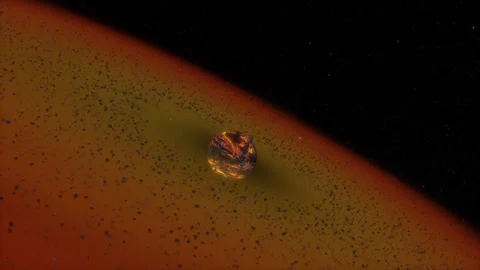 Planetoid Formation Stock Footage 172089248