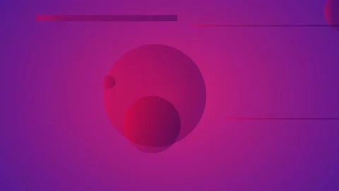 Planets and asteroids. Abstract background with stripes and spheres. Stock Footage 170288239